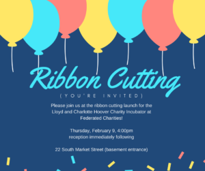 Ribbon Cutting invite